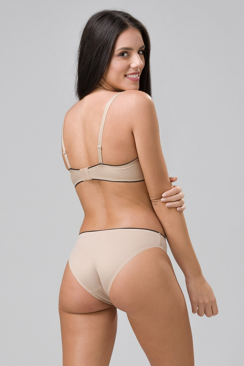 Трусики сліп із мікрофібри Miracle 2808 beige