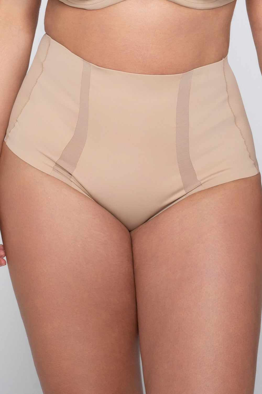 Високі трусики сліп Sculpt 25129 beige Luna Splendida