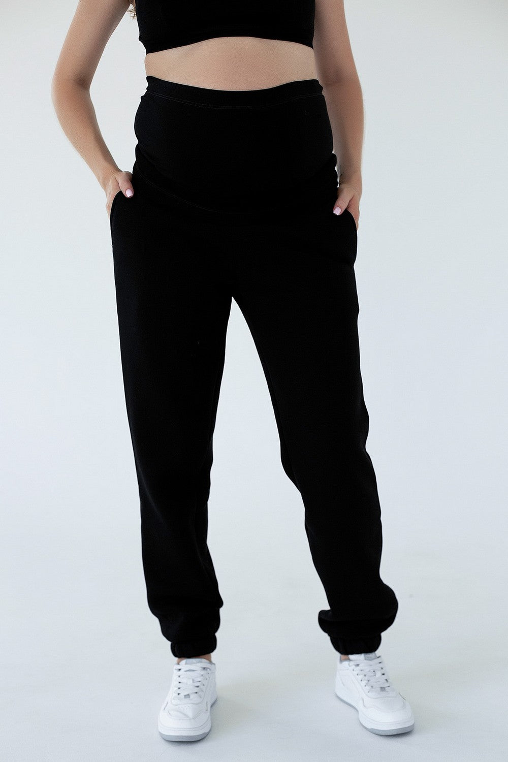 Брюки для беременных 19000 Warm&cosy black