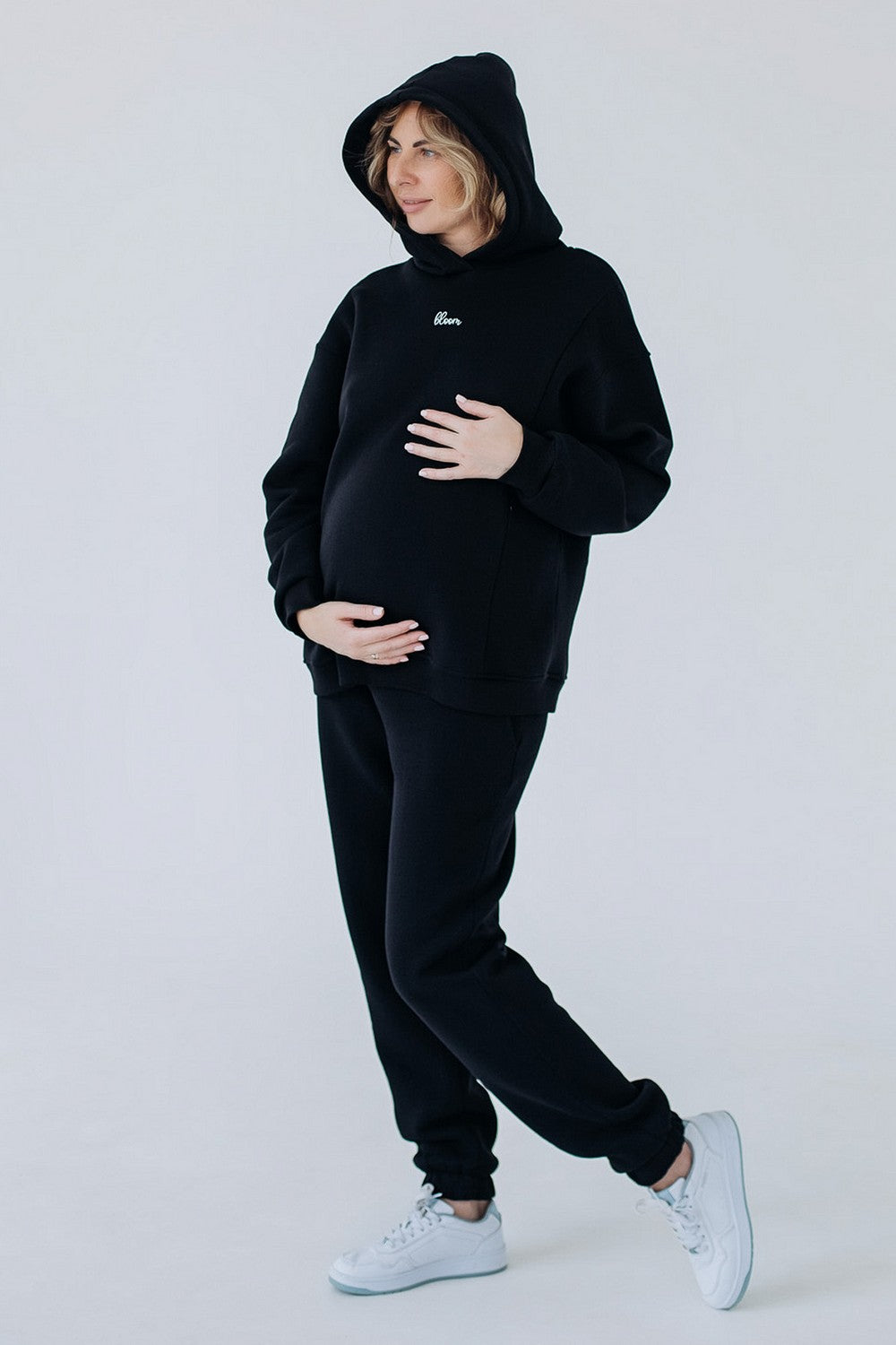 Брюки для беременных 19000 Warm&cosy black