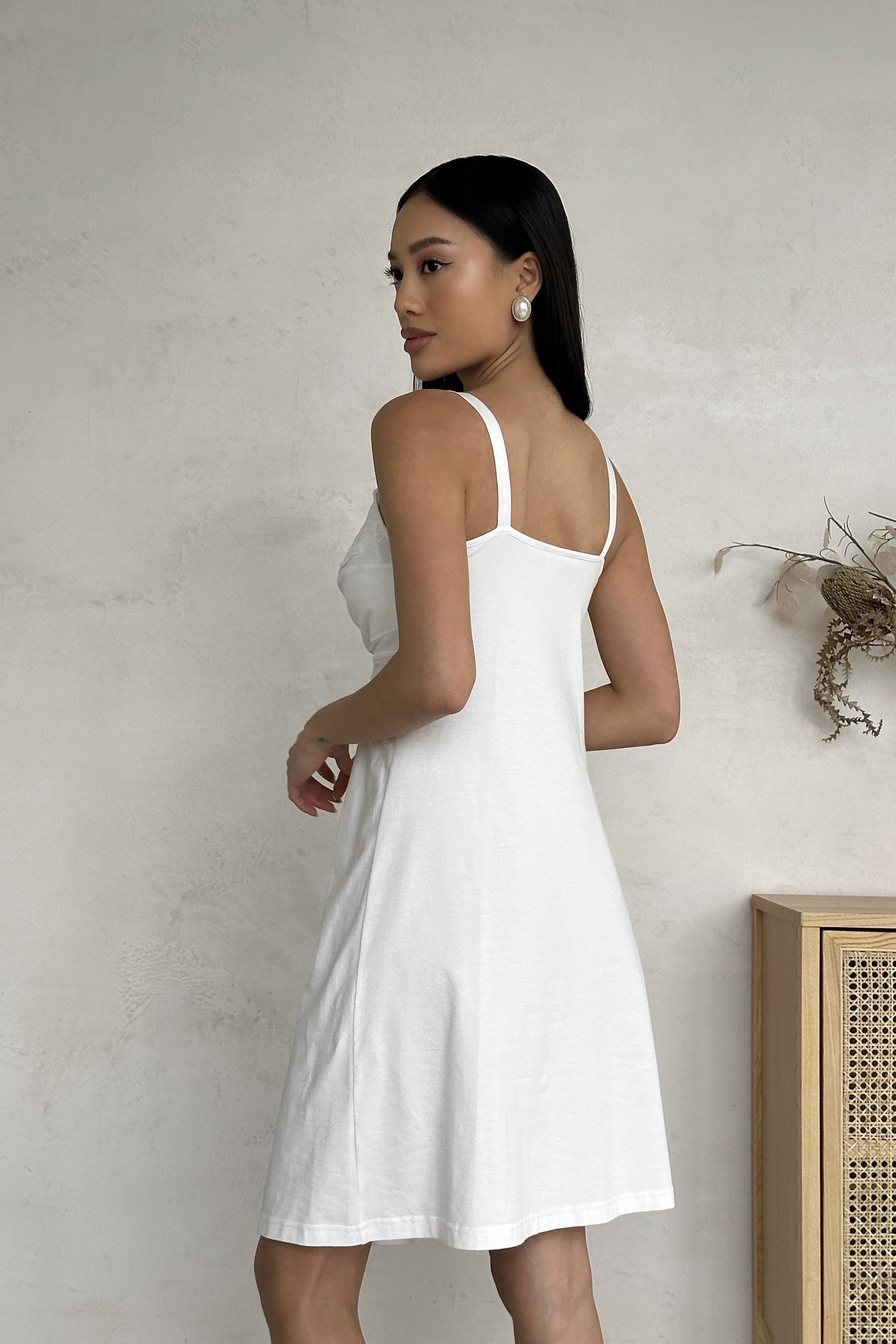 Ночная хлопковая сорочка для кормящих мам 24182 Soft&Lace milk