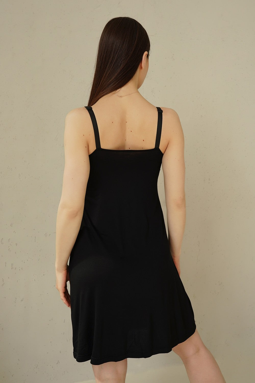 Сорочка для беременных и кормящих мам 24195 Soft&Lace black
