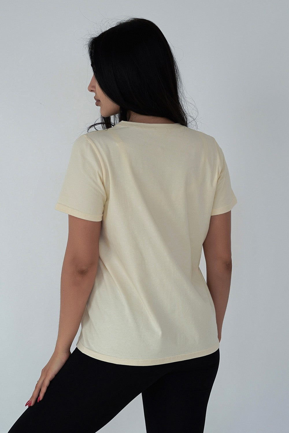 Хлопковая футболка для беременных 24300 ecri