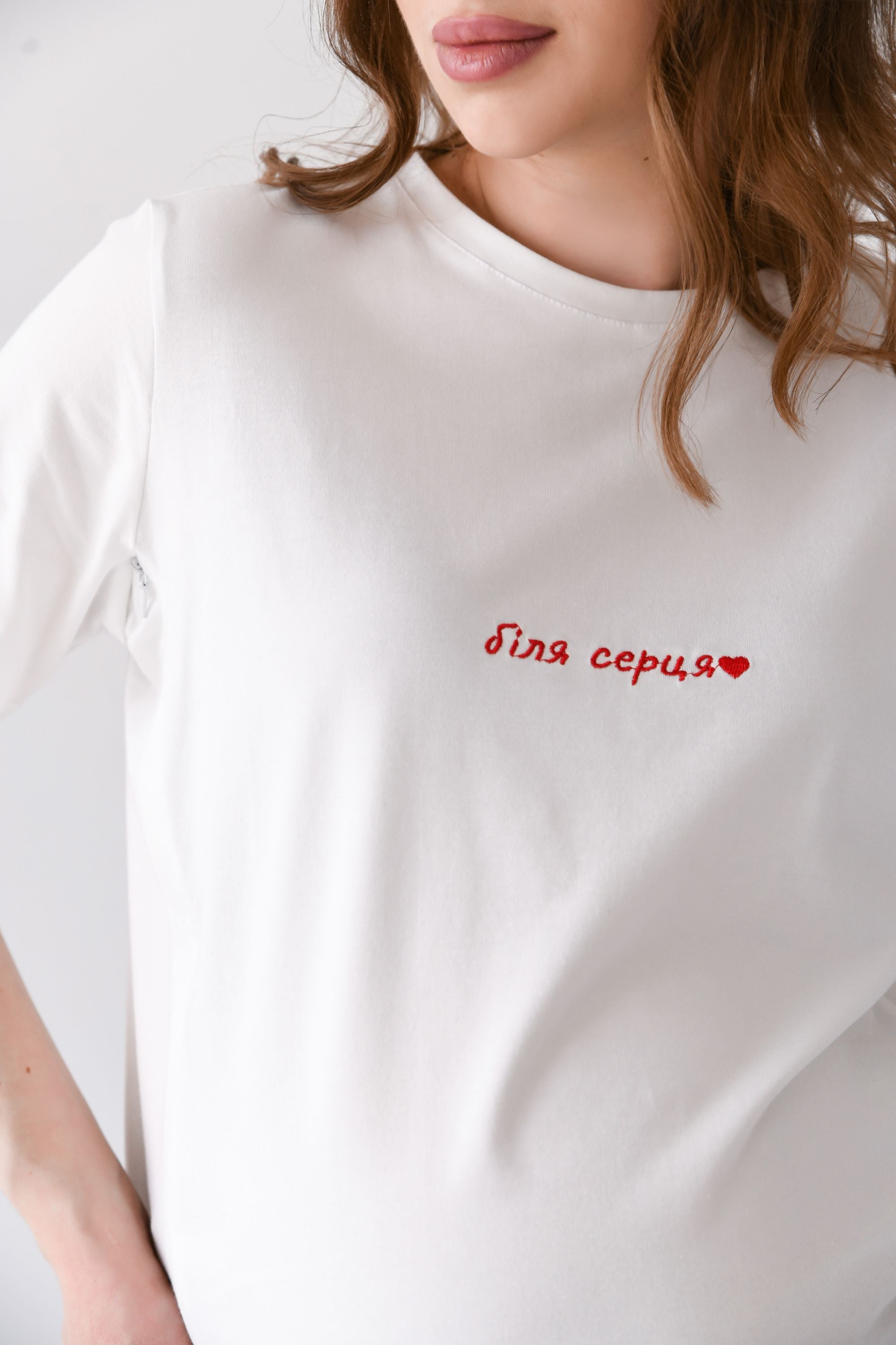 Хлопковая футболка для кормящих мам 24302 Simple&Basic milk