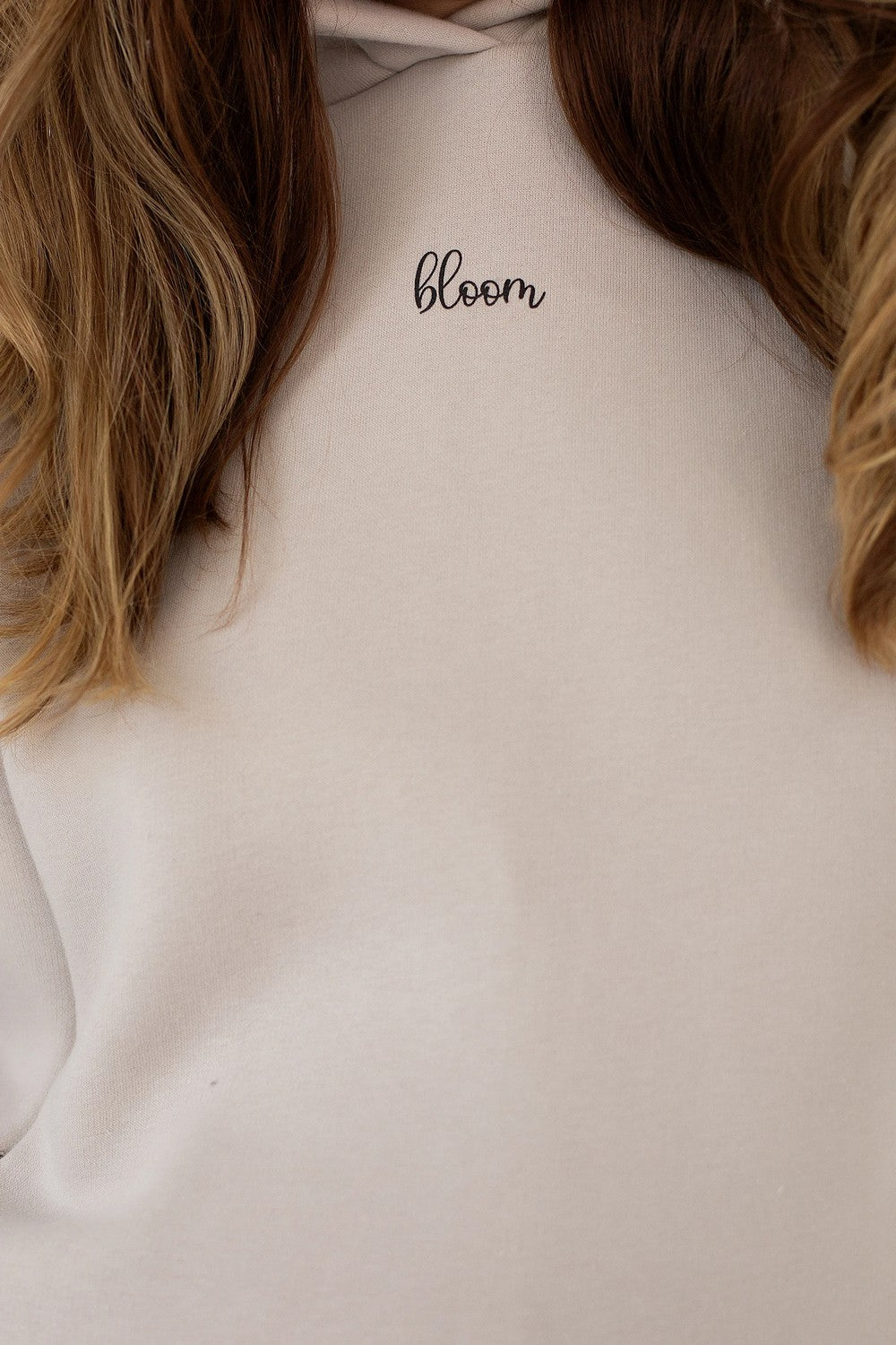 Бавовняне худі для вагітних 29000 Bloom beige