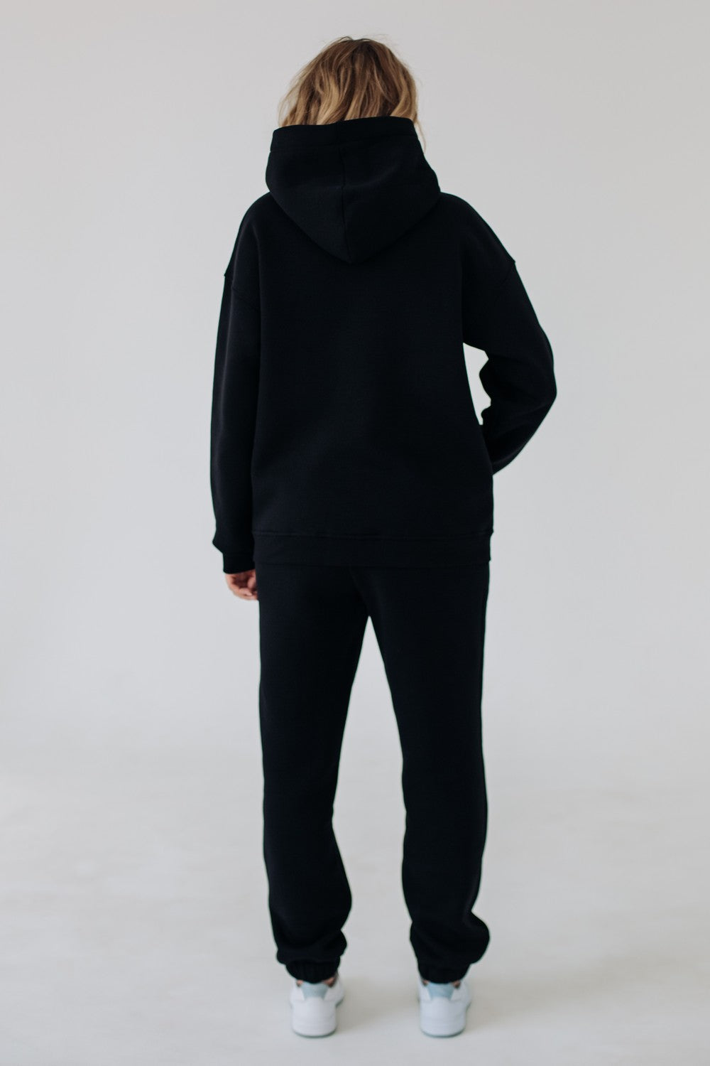 Бавовняне худі для вагітних 29000 Bloom black