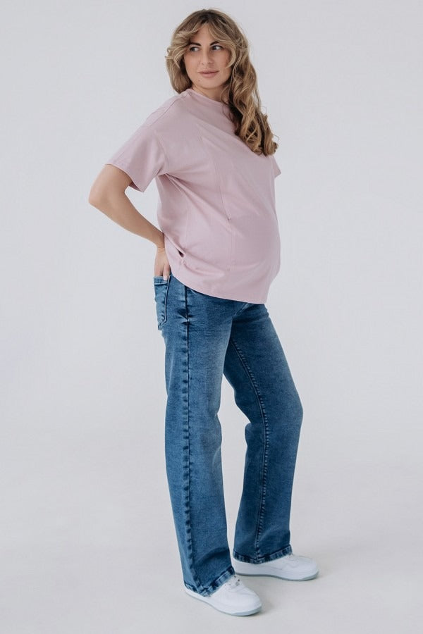 Прямые джинсы для беременных 40000 blue