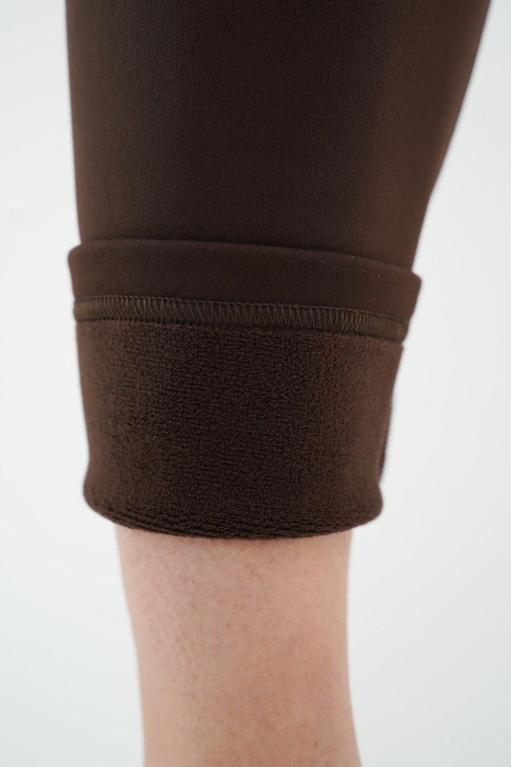 Легінси на флісі для вагітних 670 chocolate