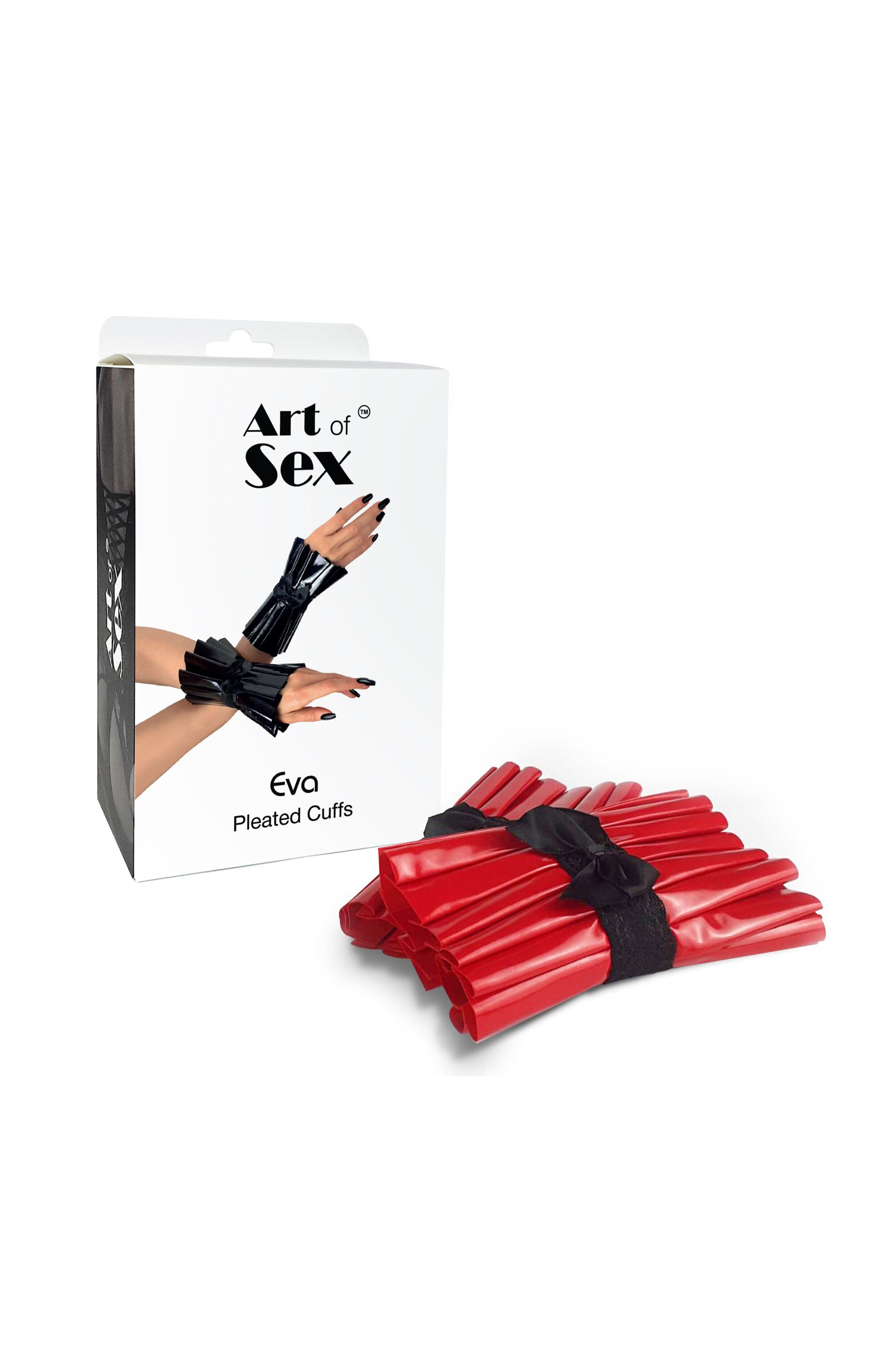 Манжеты на руки Eva red