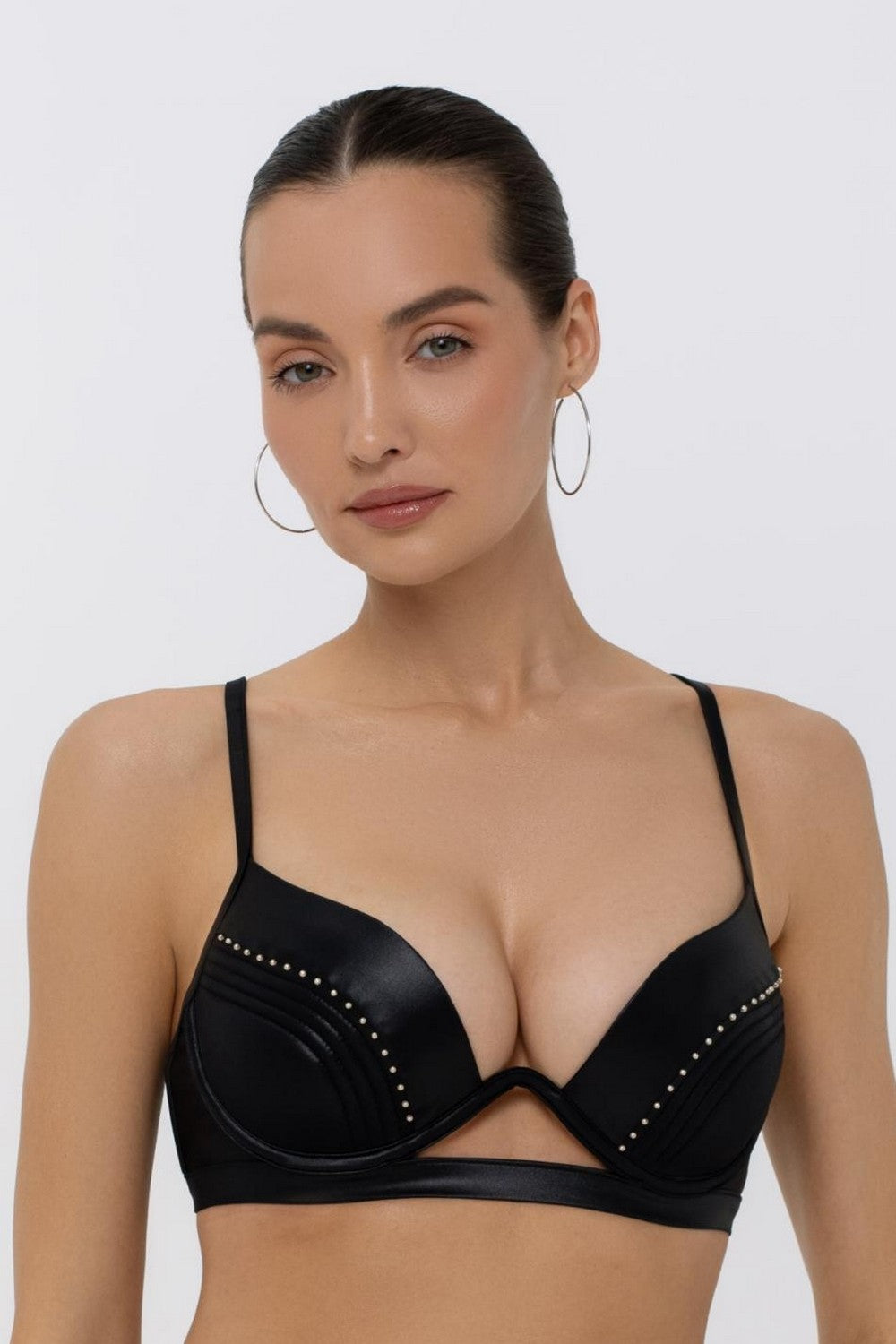 Купальний бюстгальтер пуш-ап L2513-Y-782 Black Couture Marc & Andre