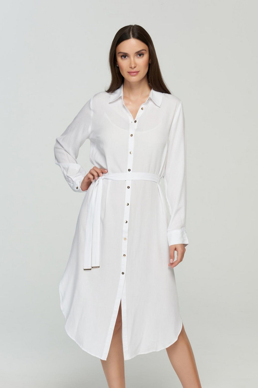 Пляжне плаття на гудзиках LD26-09 Viscose-dress Marc & Andre
