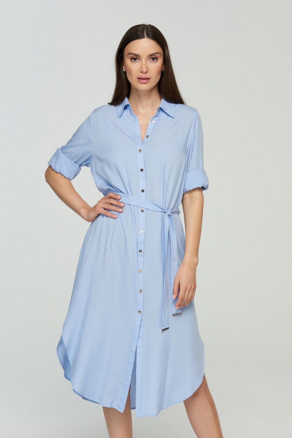 Пляжне плаття на гудзиках LD26-10 Viscose-dress Marc & Andre