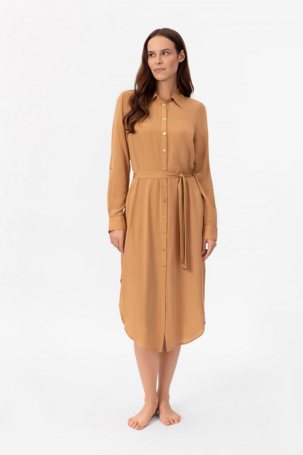 Пляжне плаття на гудзиках LD26-11 Viscose-dress Marc & Andre