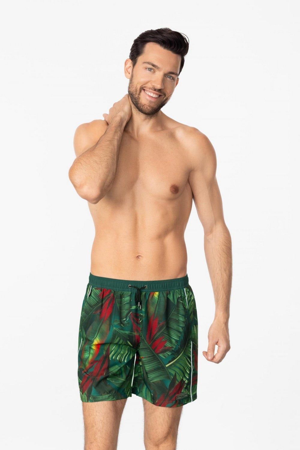 Чоловічі плавки з принтом MS26-04 Printed Shorts Marc & Andre