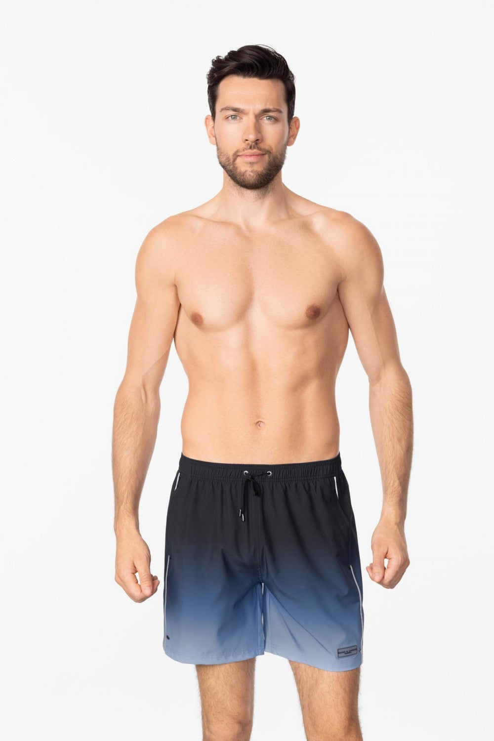 Чоловічі плавки з градієнтом MS26-05 Printed Shorts Marc & Andre