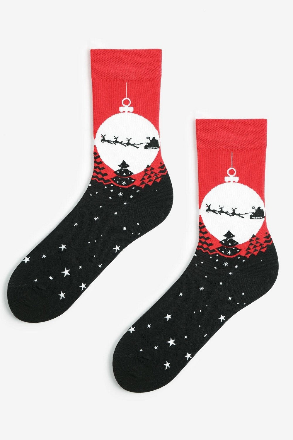 Мужские носки с принтом Santas Sledge