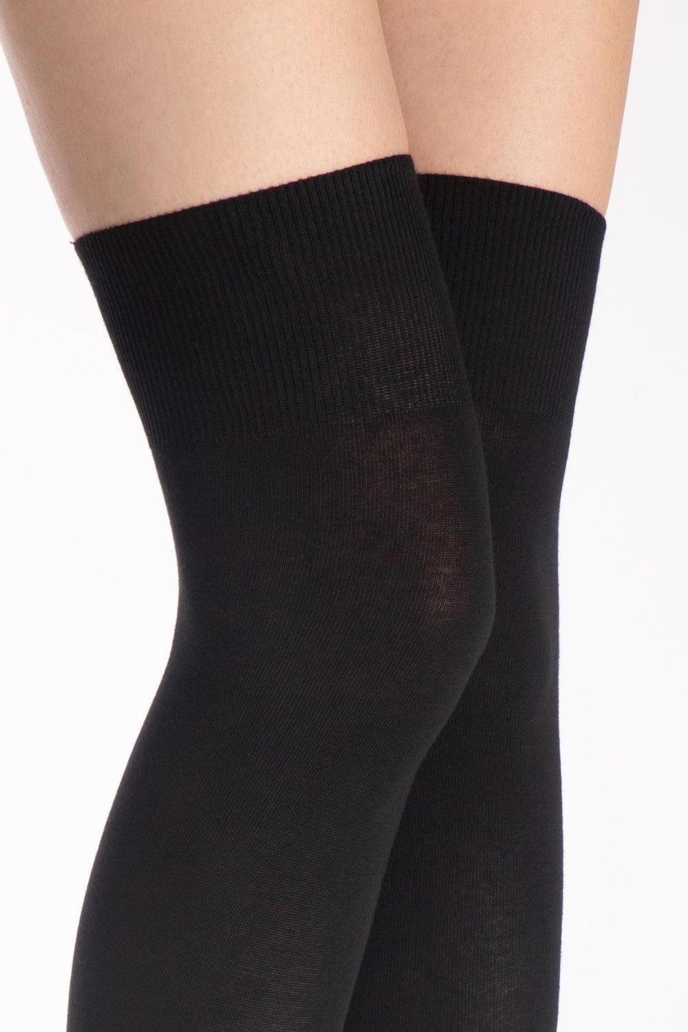 Хлопковые гольфы-ботфорты Zazu Cotton 899 New