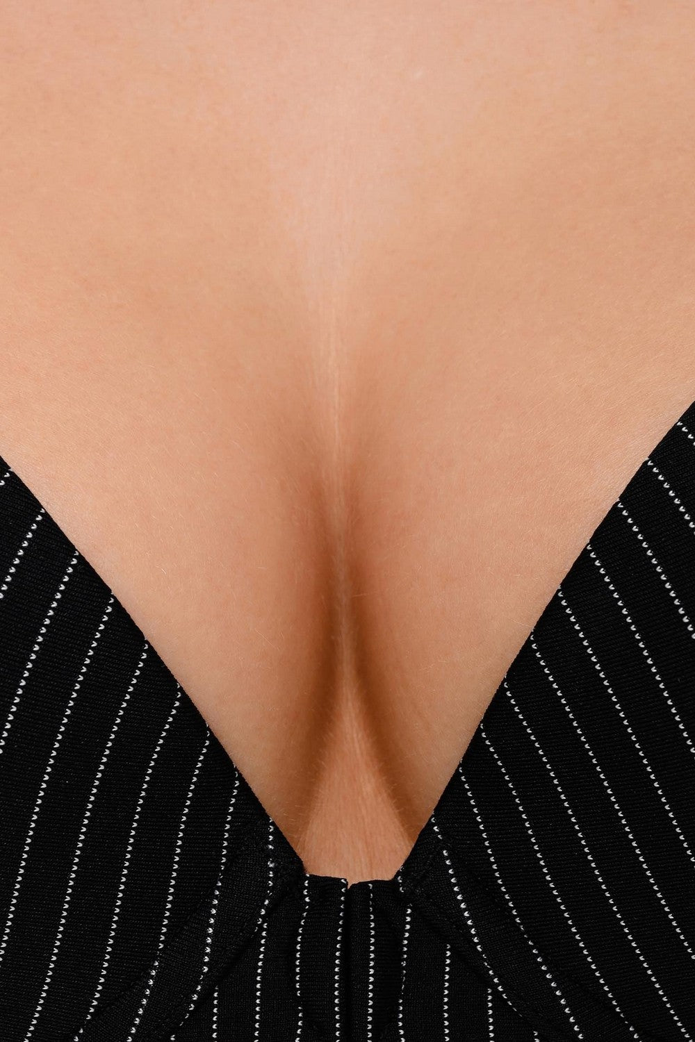 Бюстгальтер в полоску 18151 Gloria black pinstripe