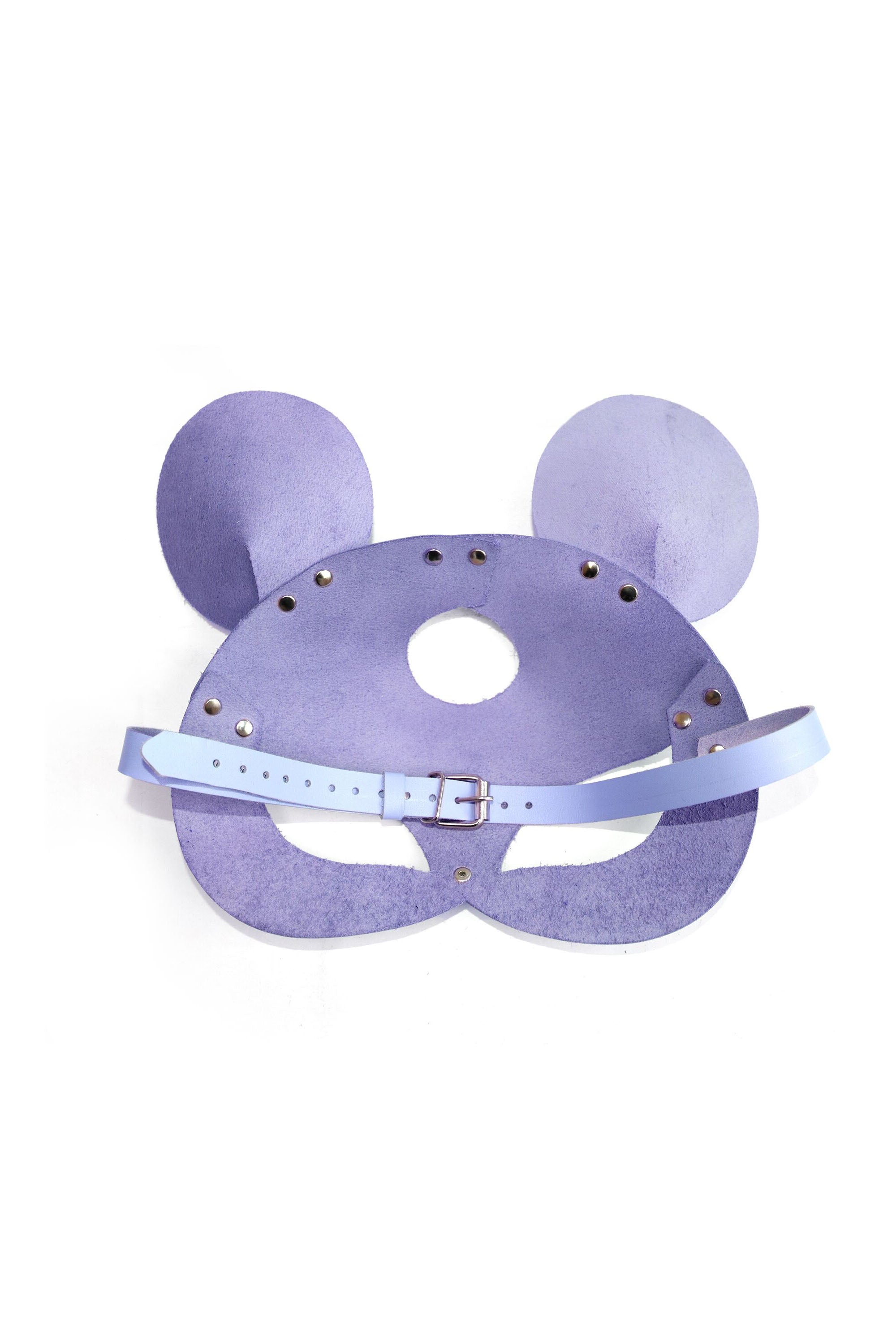 Кожаная маска Mouse lavender SO9653