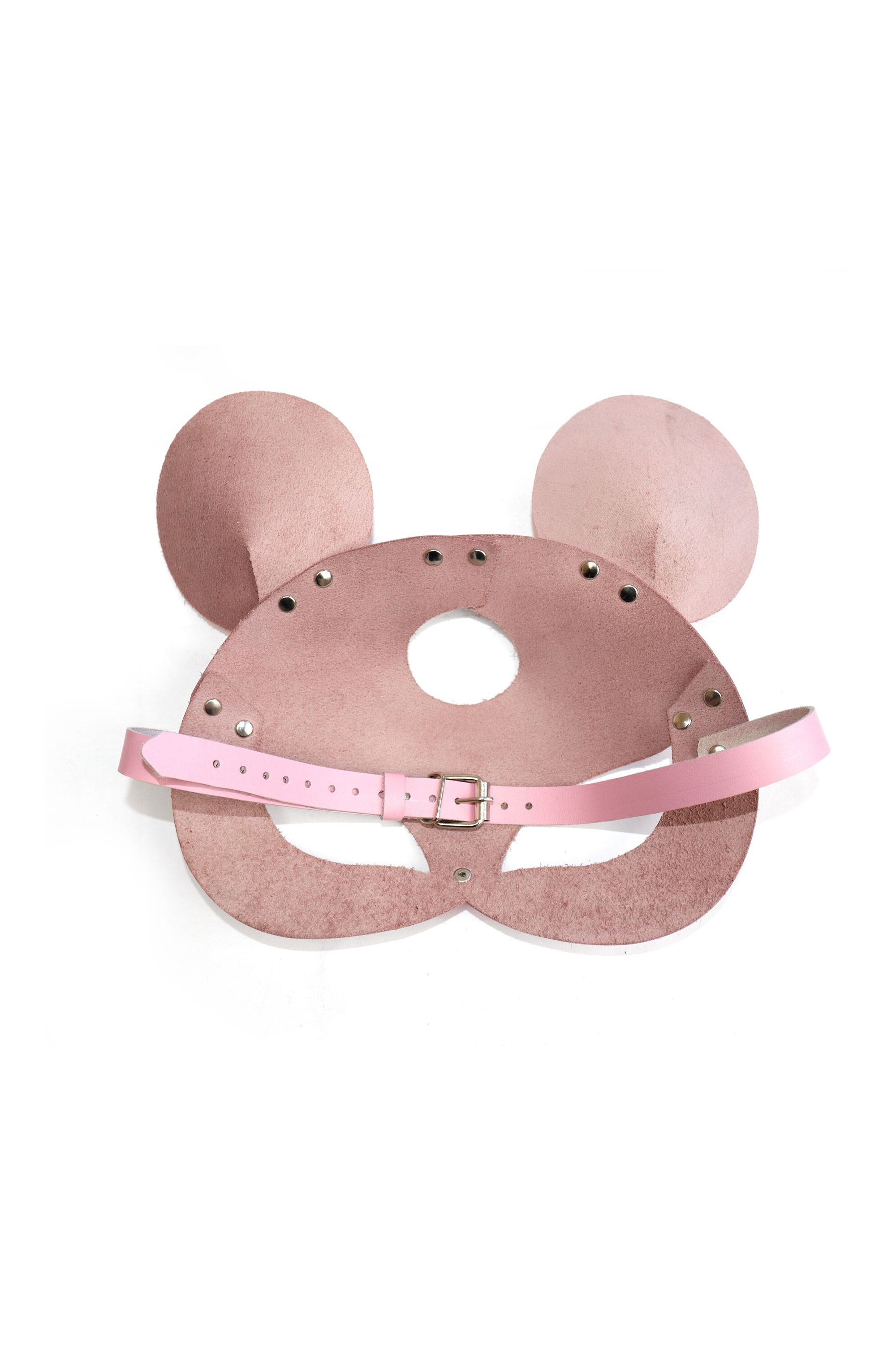 Кожаная маска Mouse rose SO9652