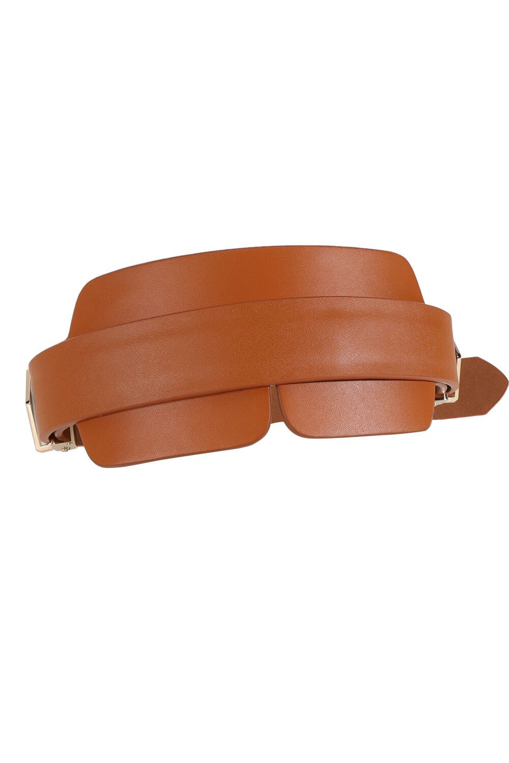 Шкіряна маска на очі Blindfold Kit brown LOCKINK