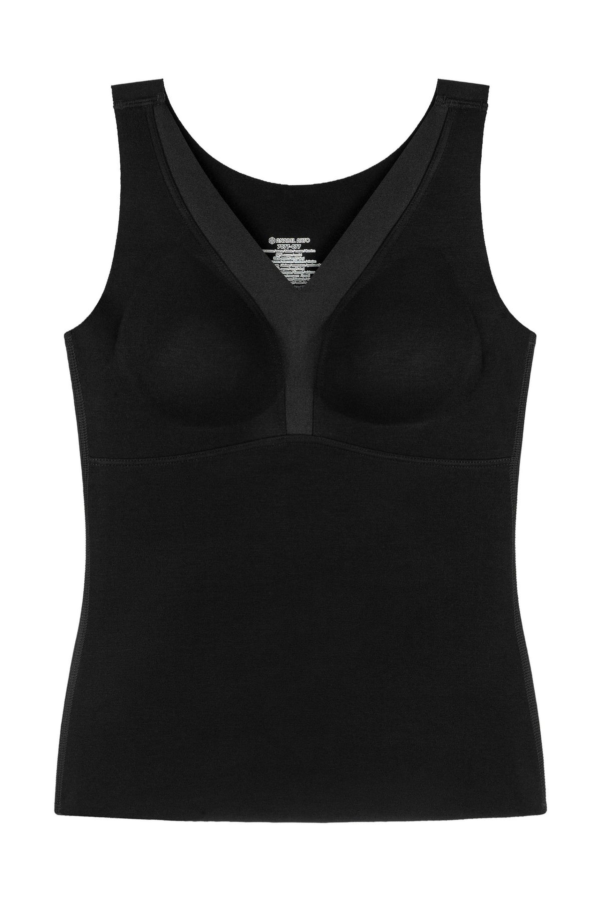 Майка з чашками 7077-077/01 black Anabel Arto