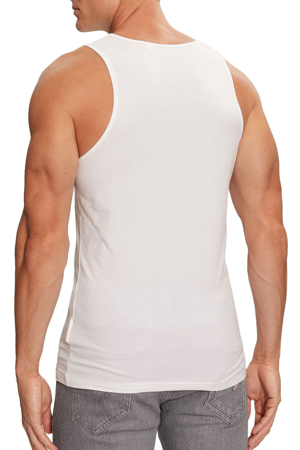 Бавовняна чоловіча майка 240951240 (2 шт.) white