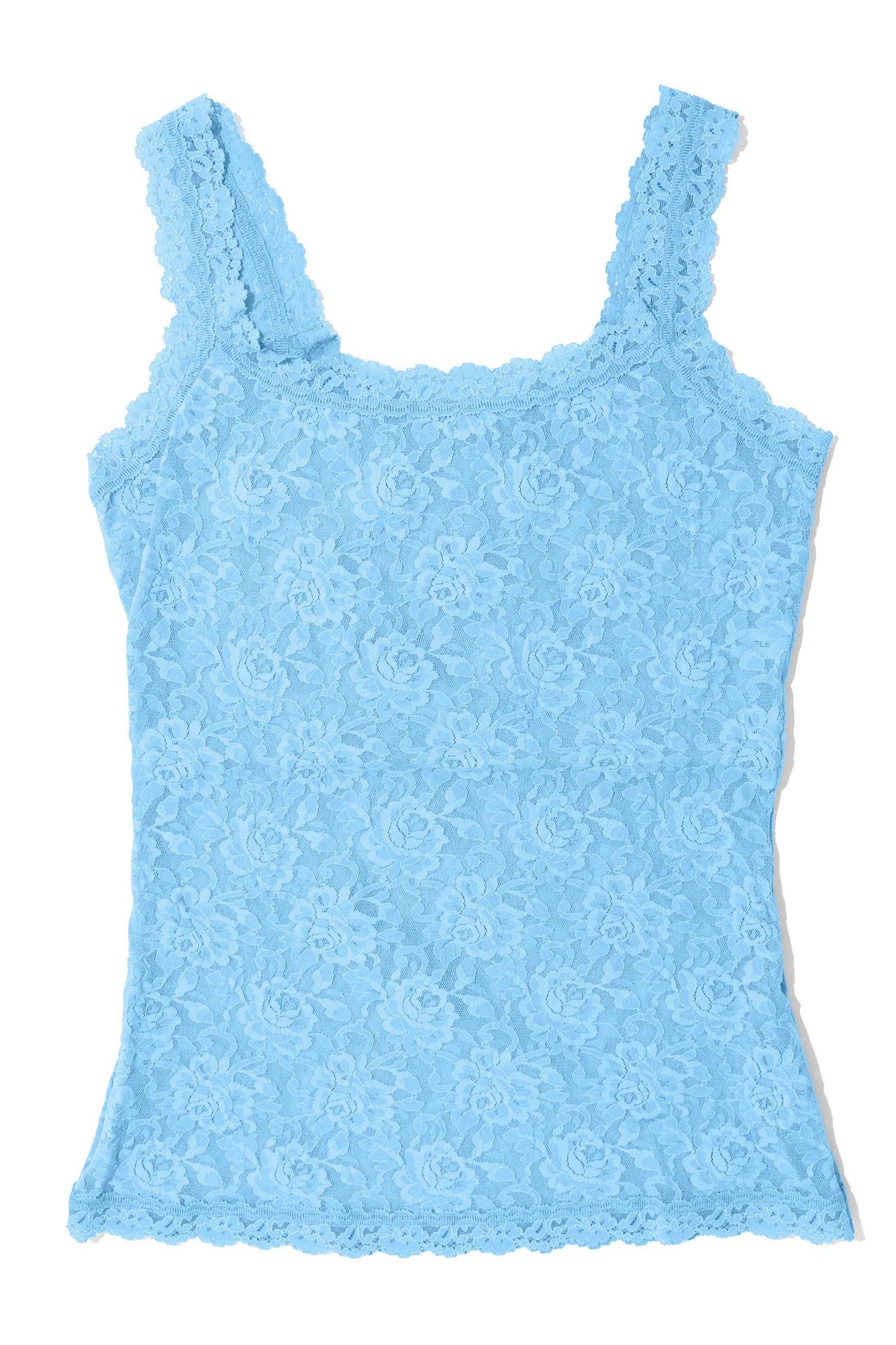 Кружевная майка 1390LP Signature Lace rain cloud blue