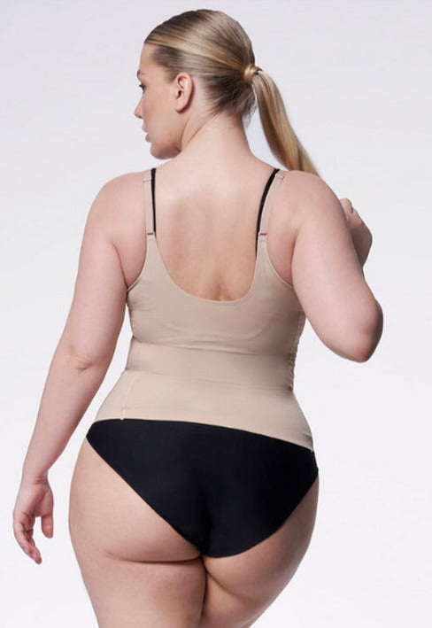 Утягивающая майка с открытой грудью 214