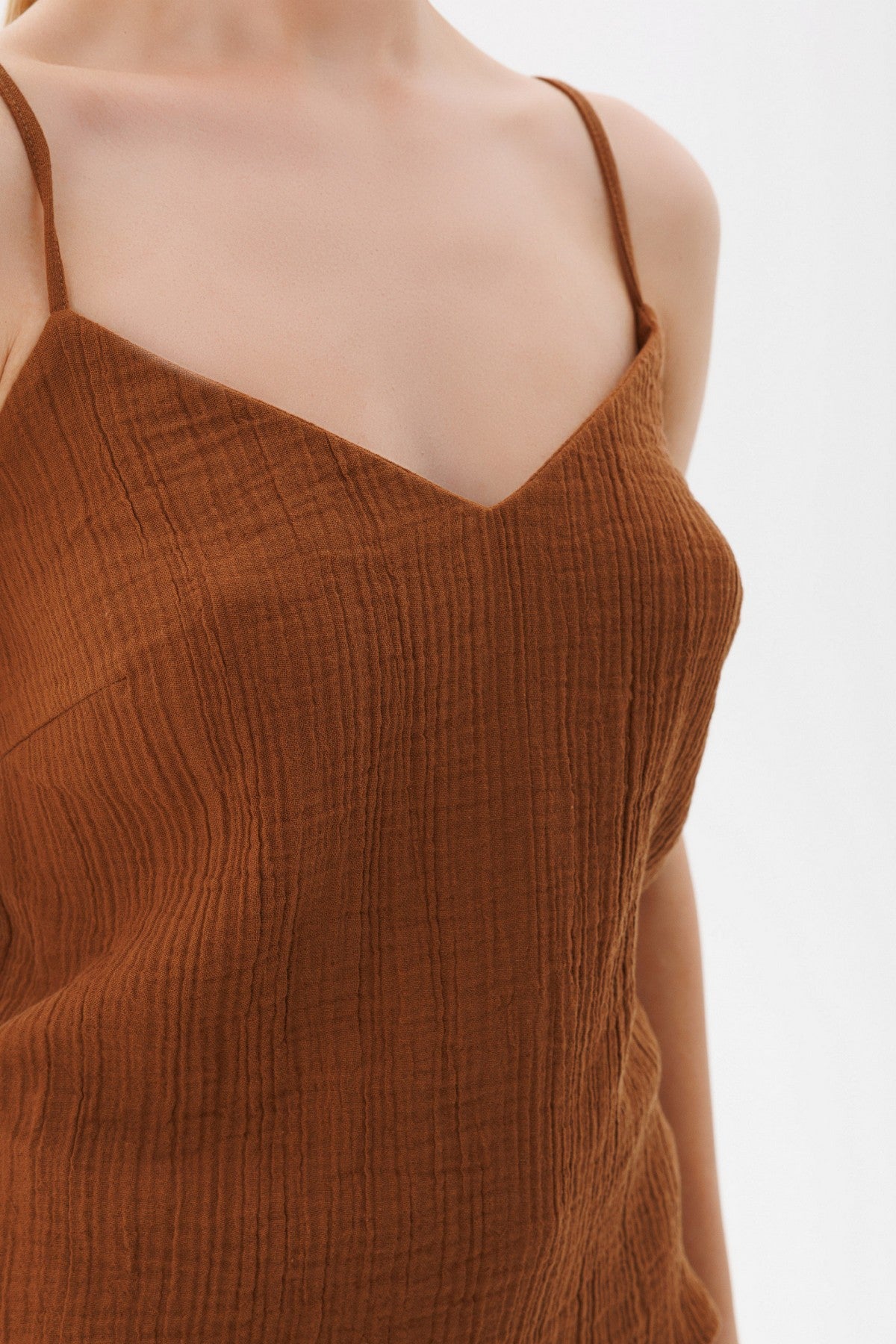 Пижамная майка из муслина 1504/11025