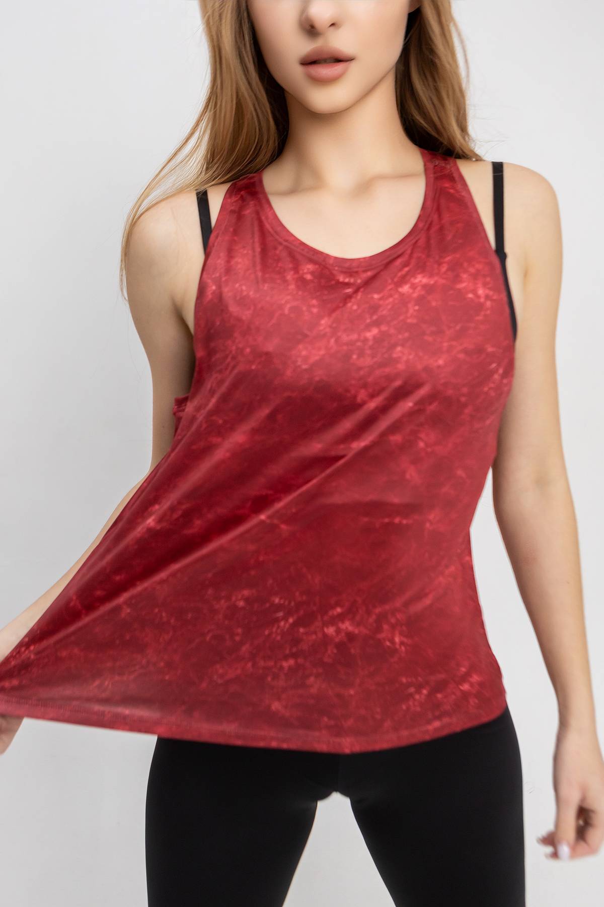 Спортивная майка из микрофибры M5-P157 - red (красный) / 2XL