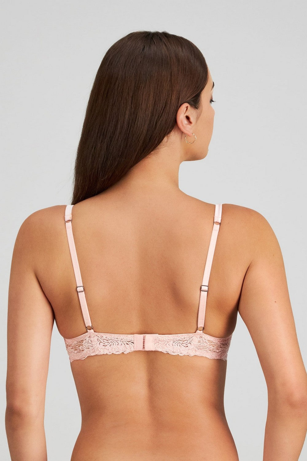 Бюстгальтер балконет на косточках 232066 Adoration rose silver