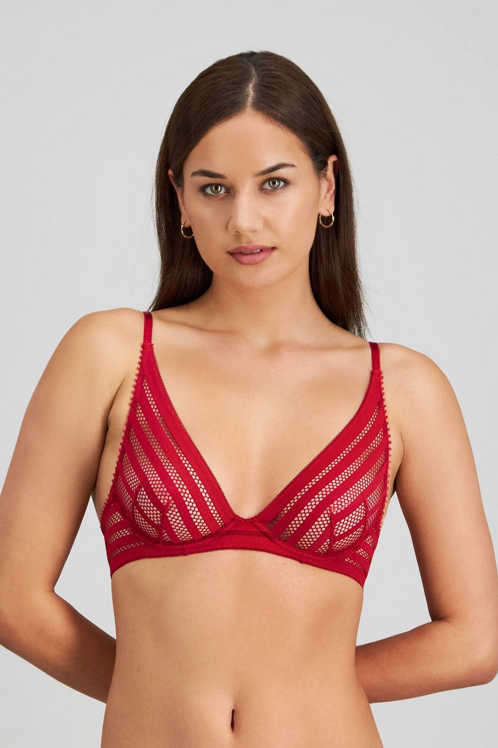 Бюстгальтер с глубоким декольте Morning Lola 201554 red