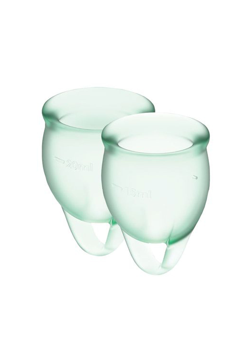 Набор менструальных чаш Feel Confident light green SO3579