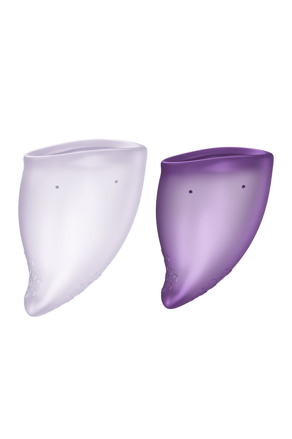 Набір менструальних чашок Fun Cup Explore Kit (2 шт.) violet Fun Factory