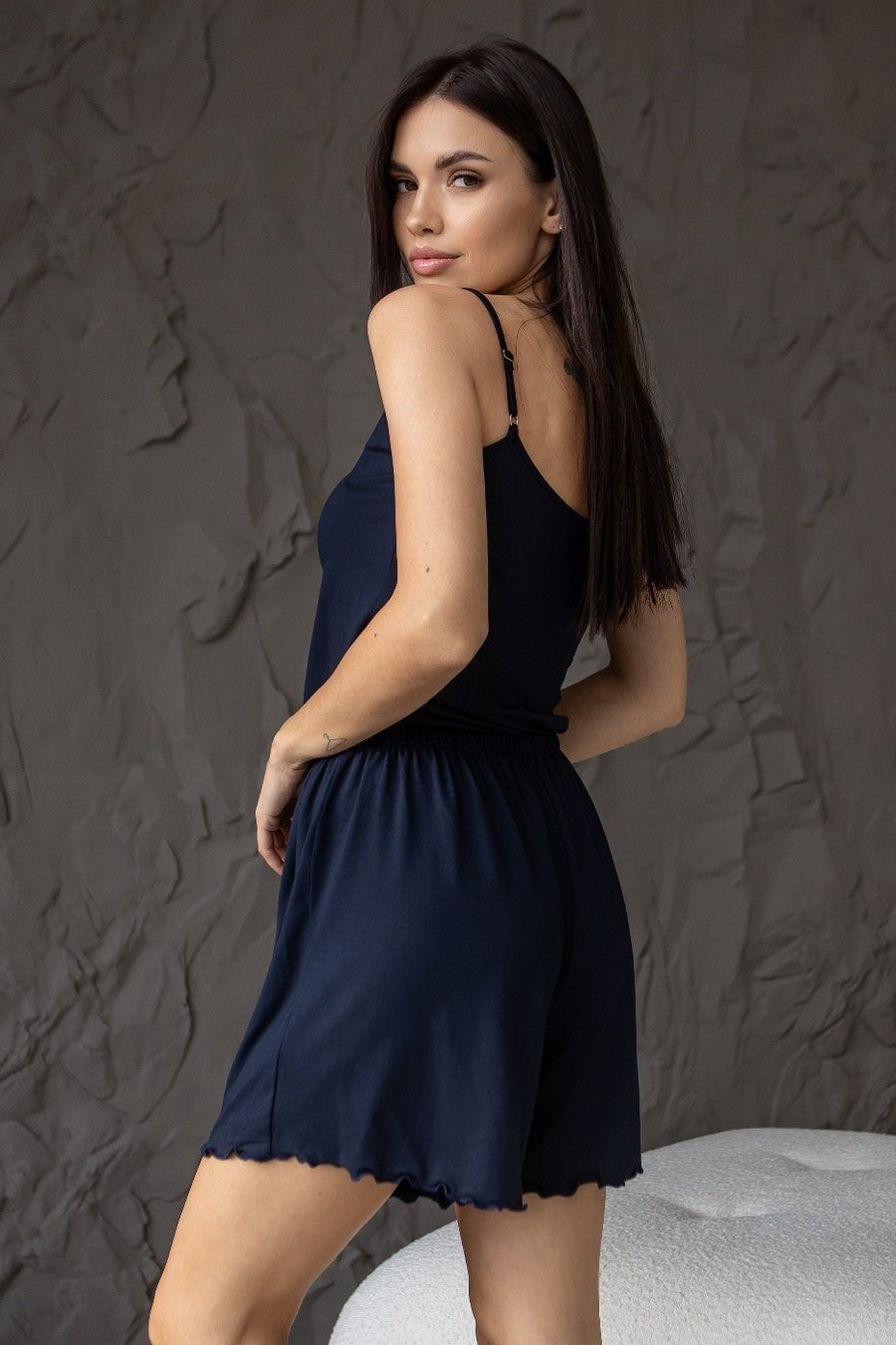 Пижама из вискозы Пс0330 blue