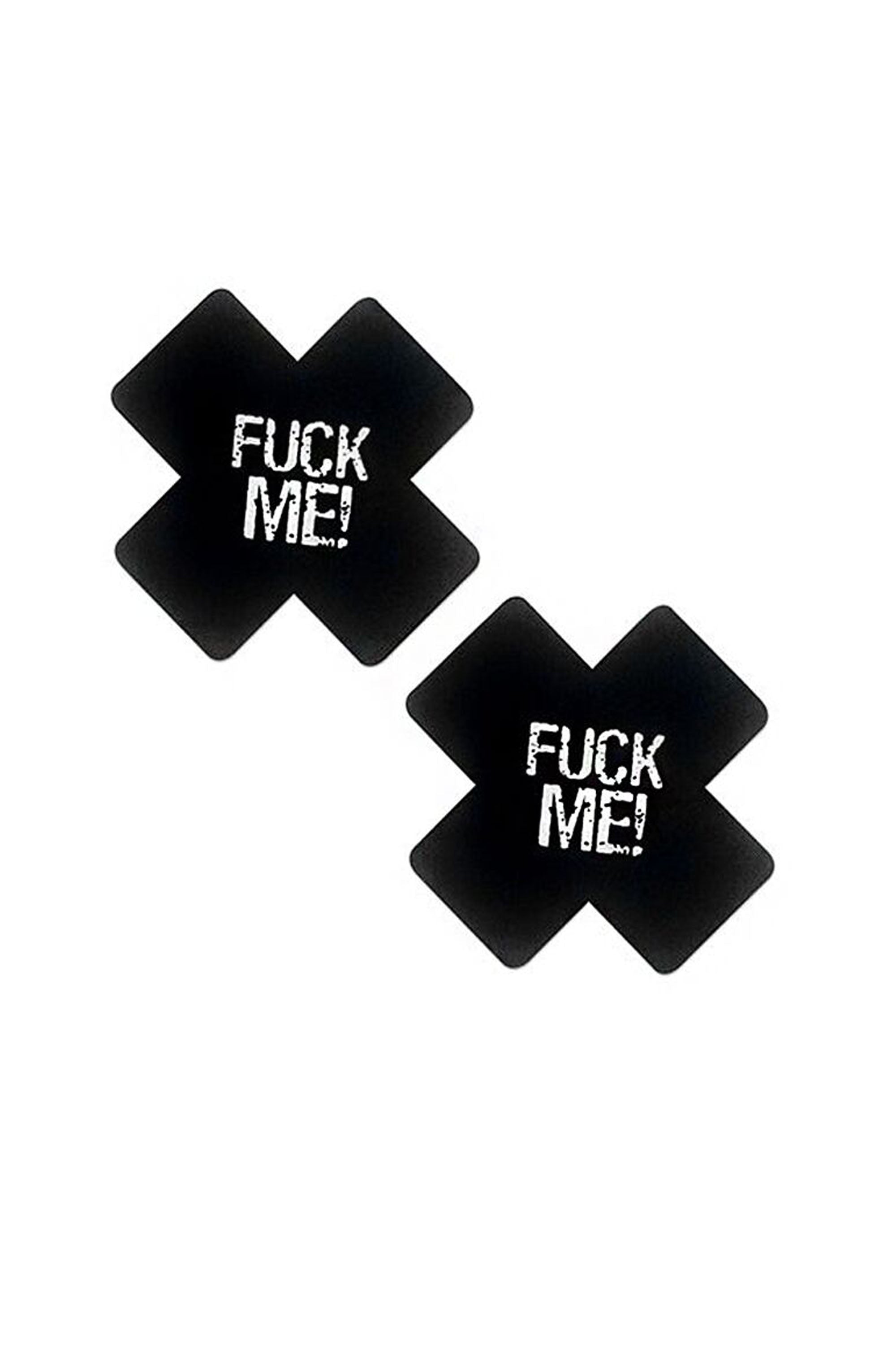 Пестисы на грудь Fuck me black