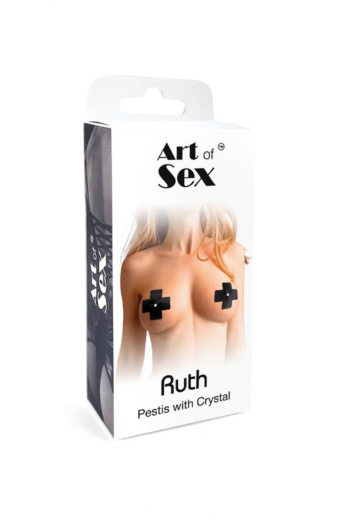 Наклейки на грудь Ruth pestis with Crystal black