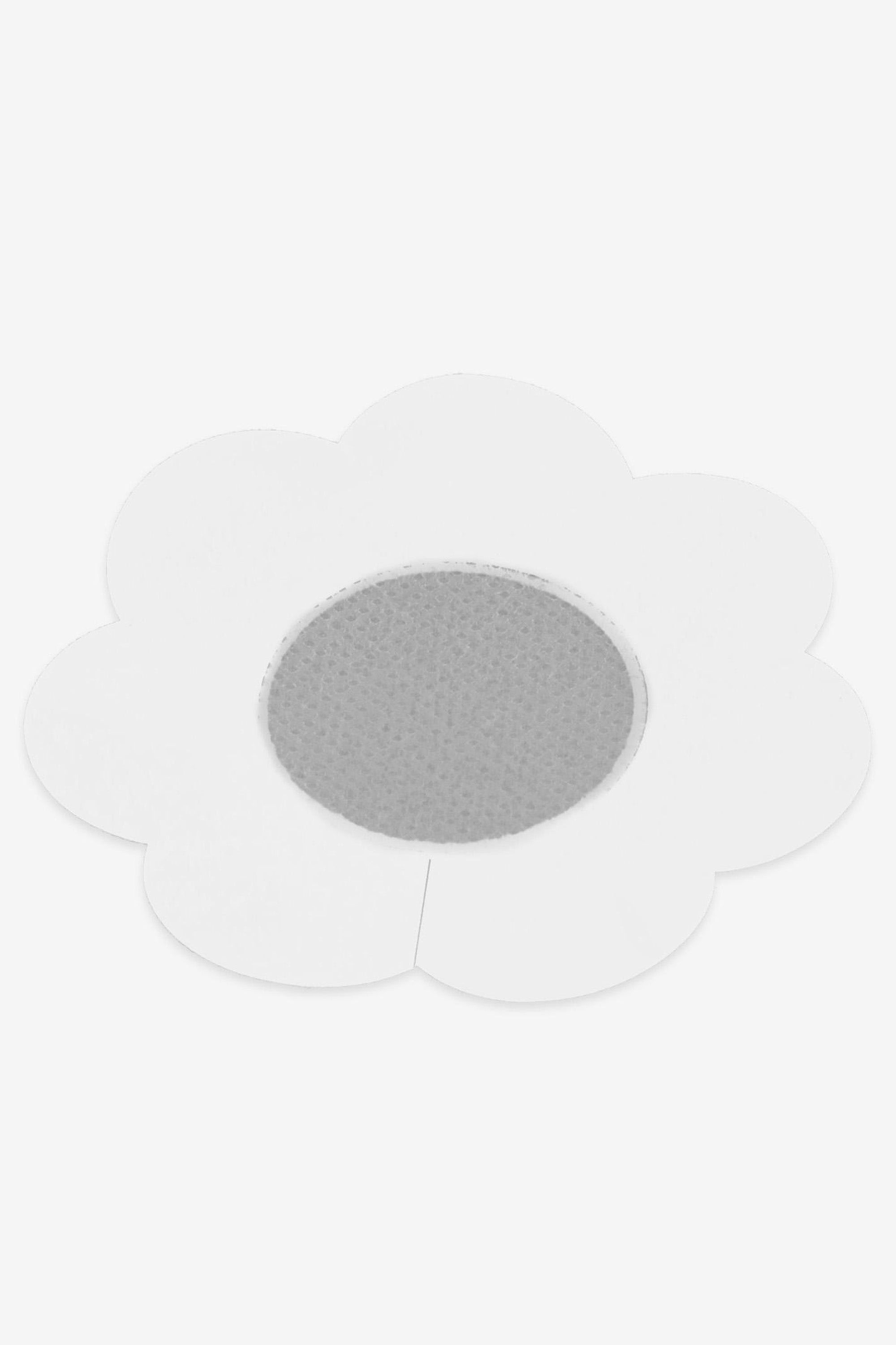 Накладки на грудь Satin Flower black (5 пар)