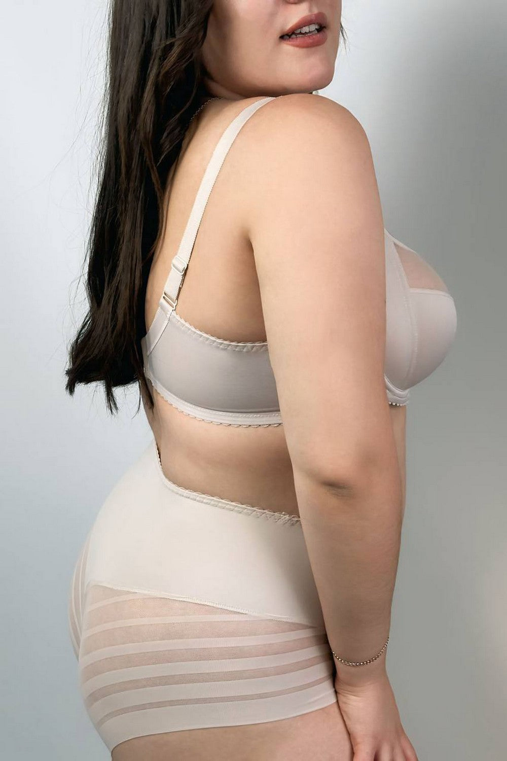 М'який бюстгальтер з мікросіткою 115500 Classic peony