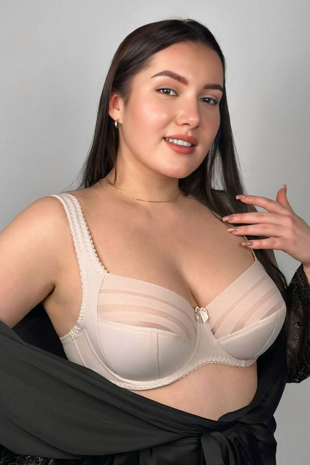 Напівдубльований бюстгальтер з кісточками 180892 Classic peony