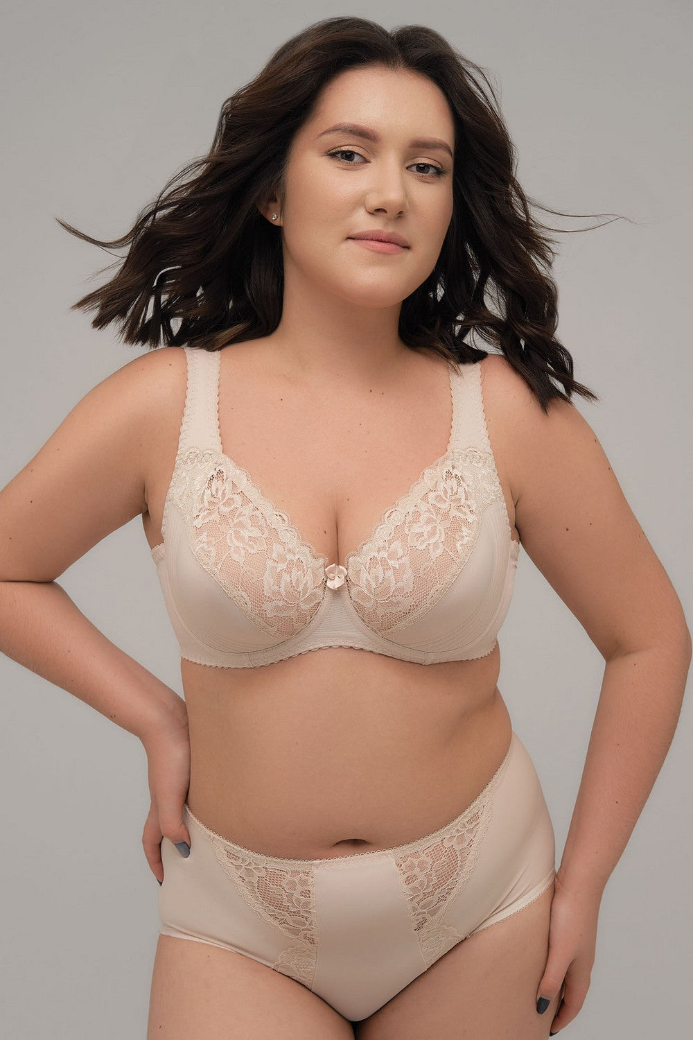 Бюстгальтер з м'якою чашкою 330000 Classic silver peony