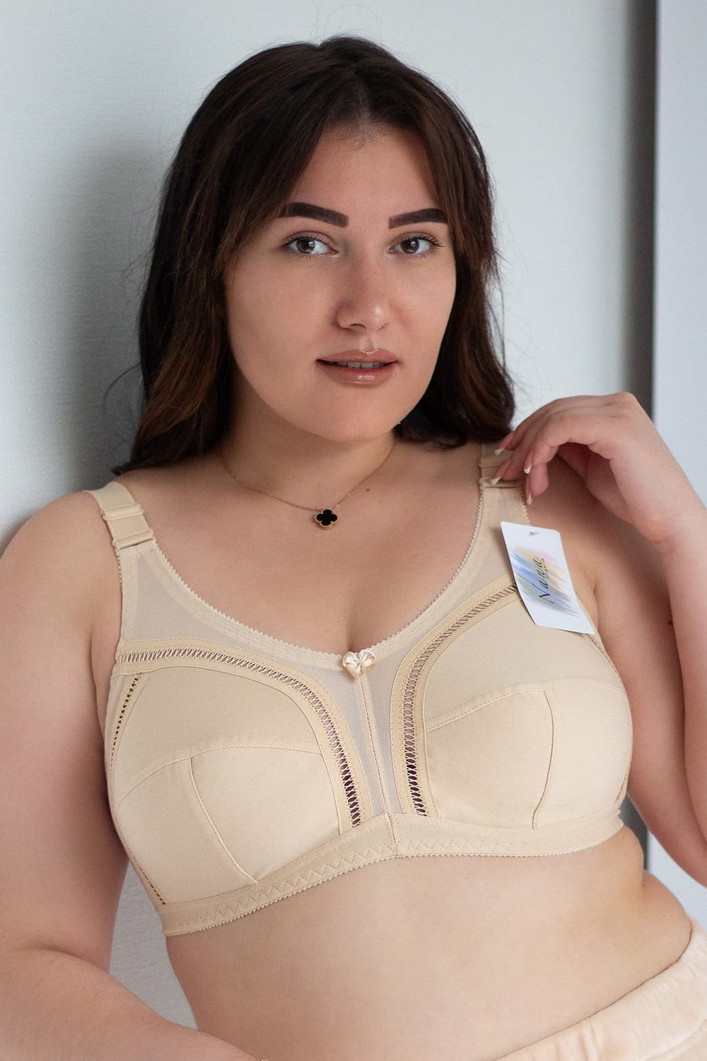 Мягкий бюстгальтер без косточек 404075 Classic beige