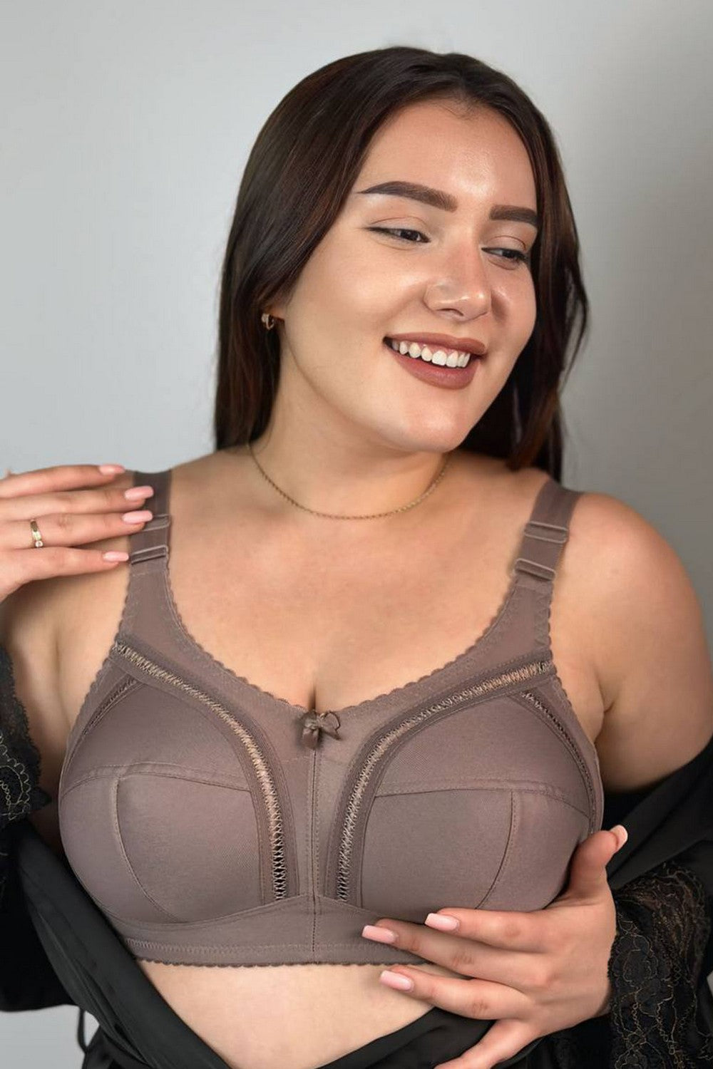 Бюстгальтер з м'якою чашкою 404175 Classic pepper