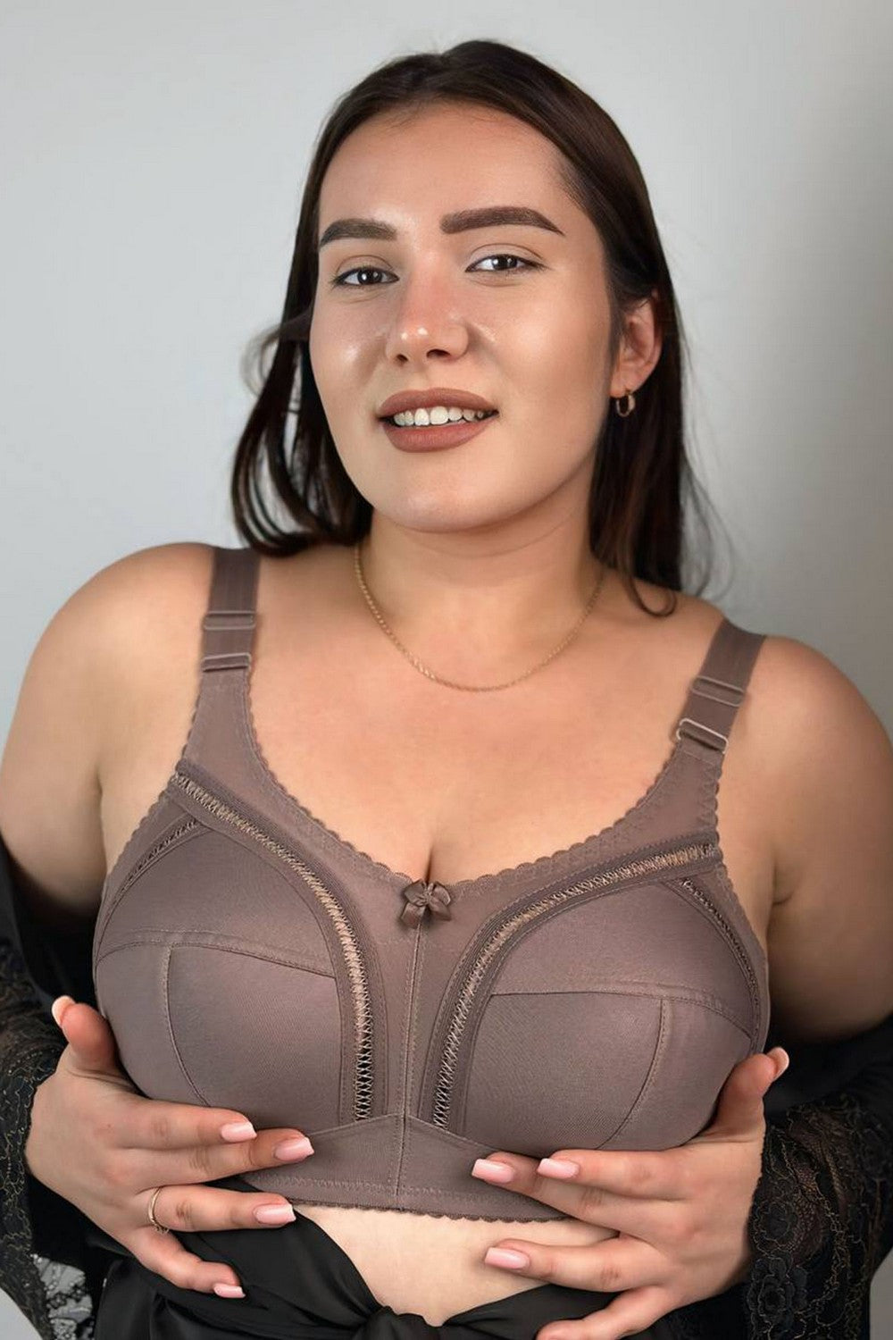 Бюстгальтер з м'якою чашкою 404175 Classic pepper