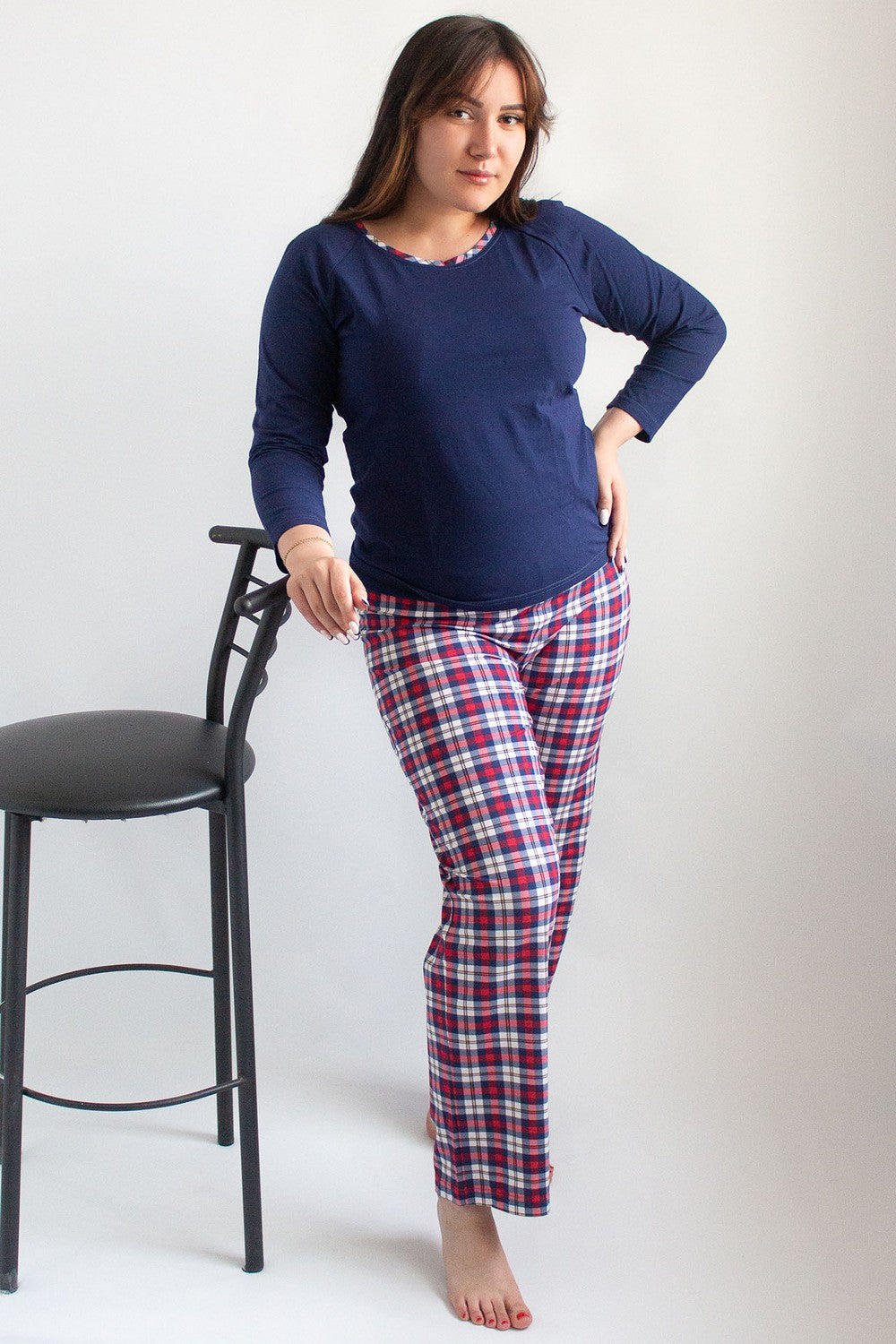 Пижама из хлопка Bianka Home dark blue