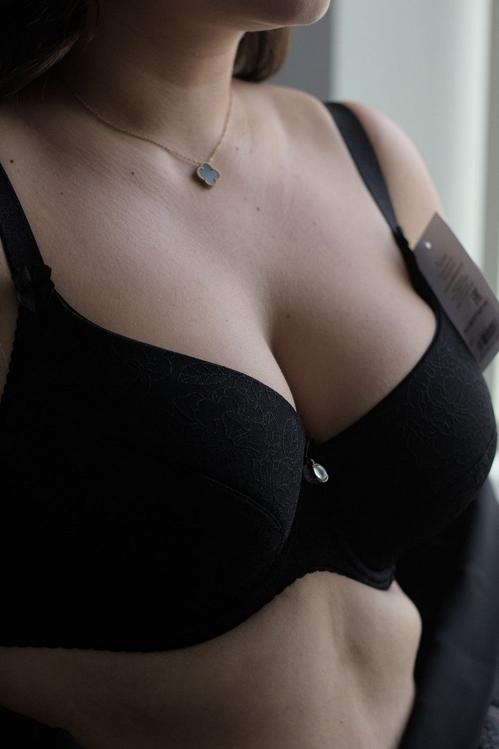 Бюстгальтер зі щільною чашкою Bona full cup Fantasy black