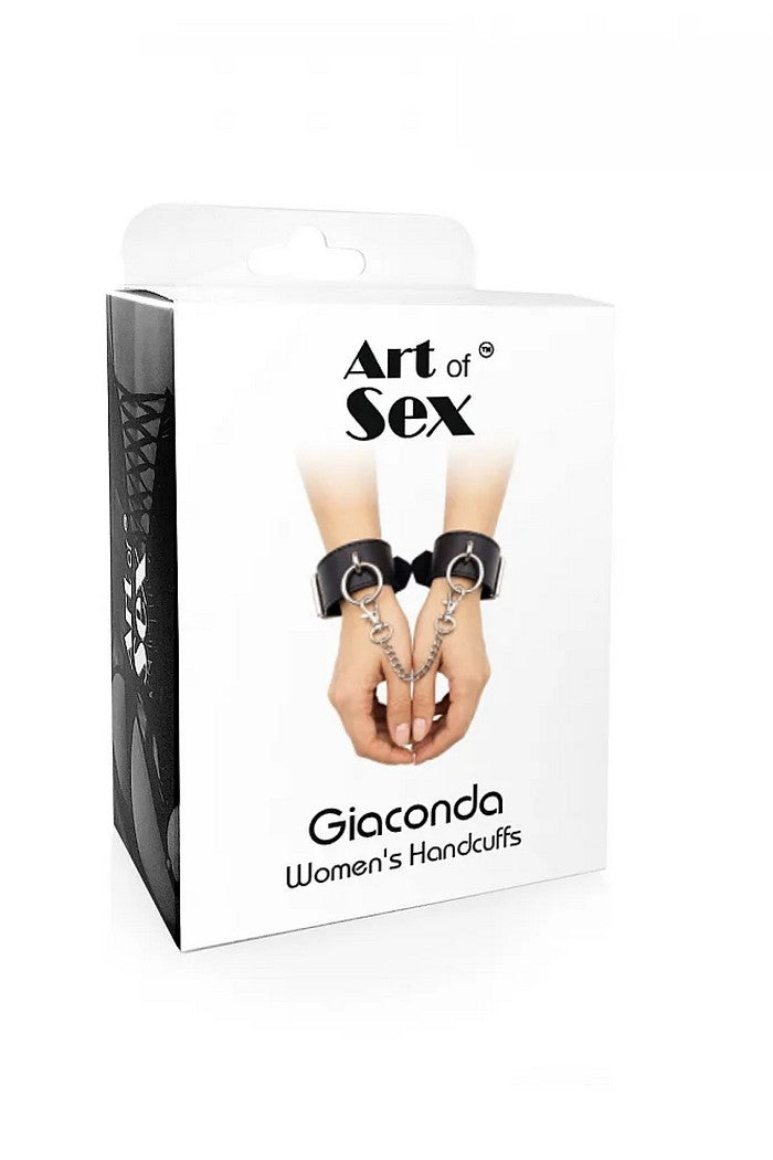 Наручники із екошкіри Giaconda white Art of Sex