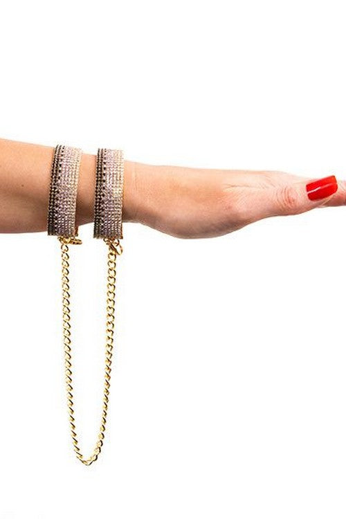 Наручники-браслети із кристалами Diamond Cuffs RIANNE S