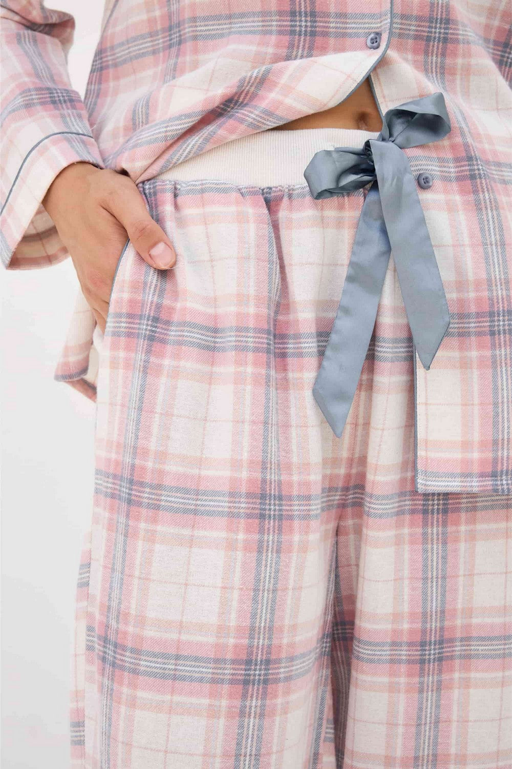 Піжамні штани з кишенями LH421-07 Rose Alps rose mix